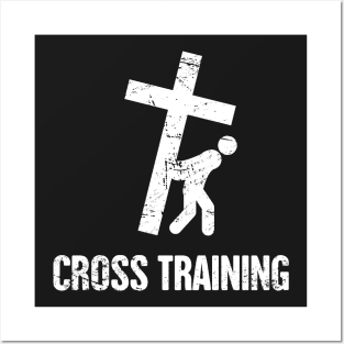 Cross Training – Christian Workout Posters and Art